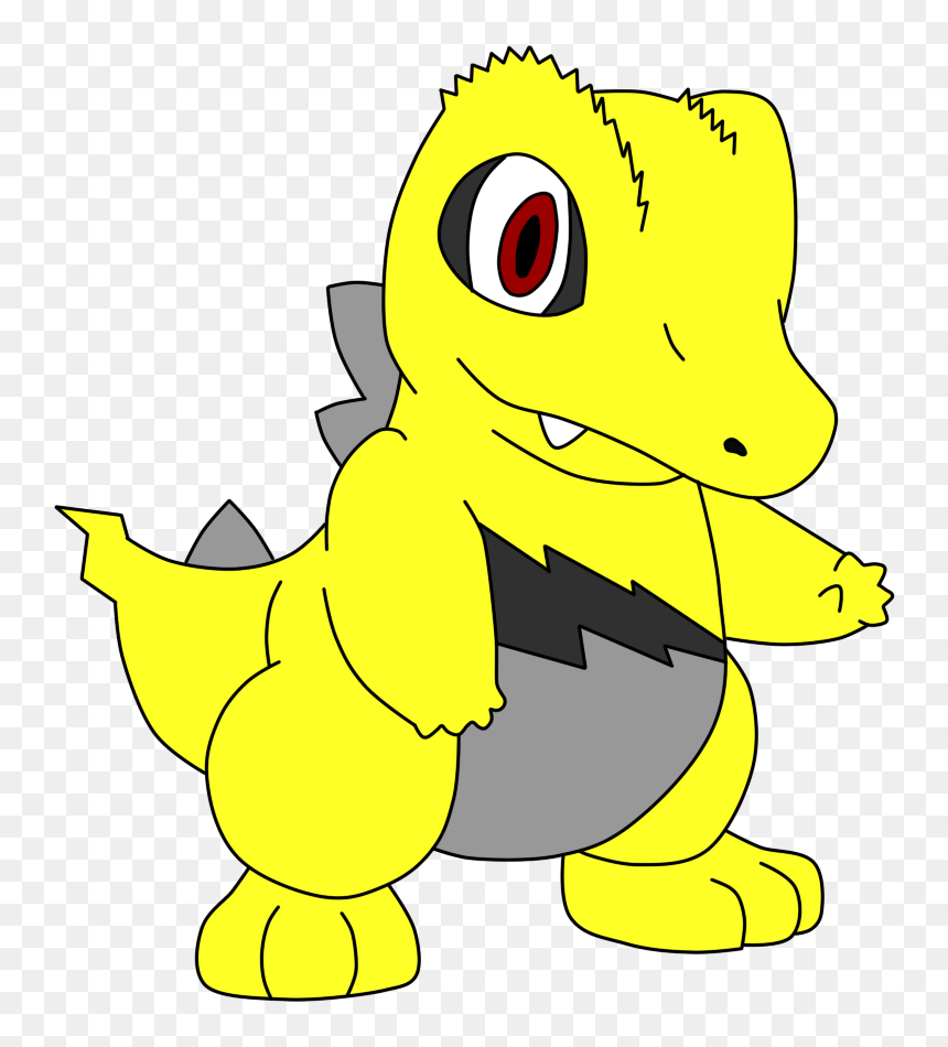 Transparent Totodile Png - Cartoon, Png Download - totodile png