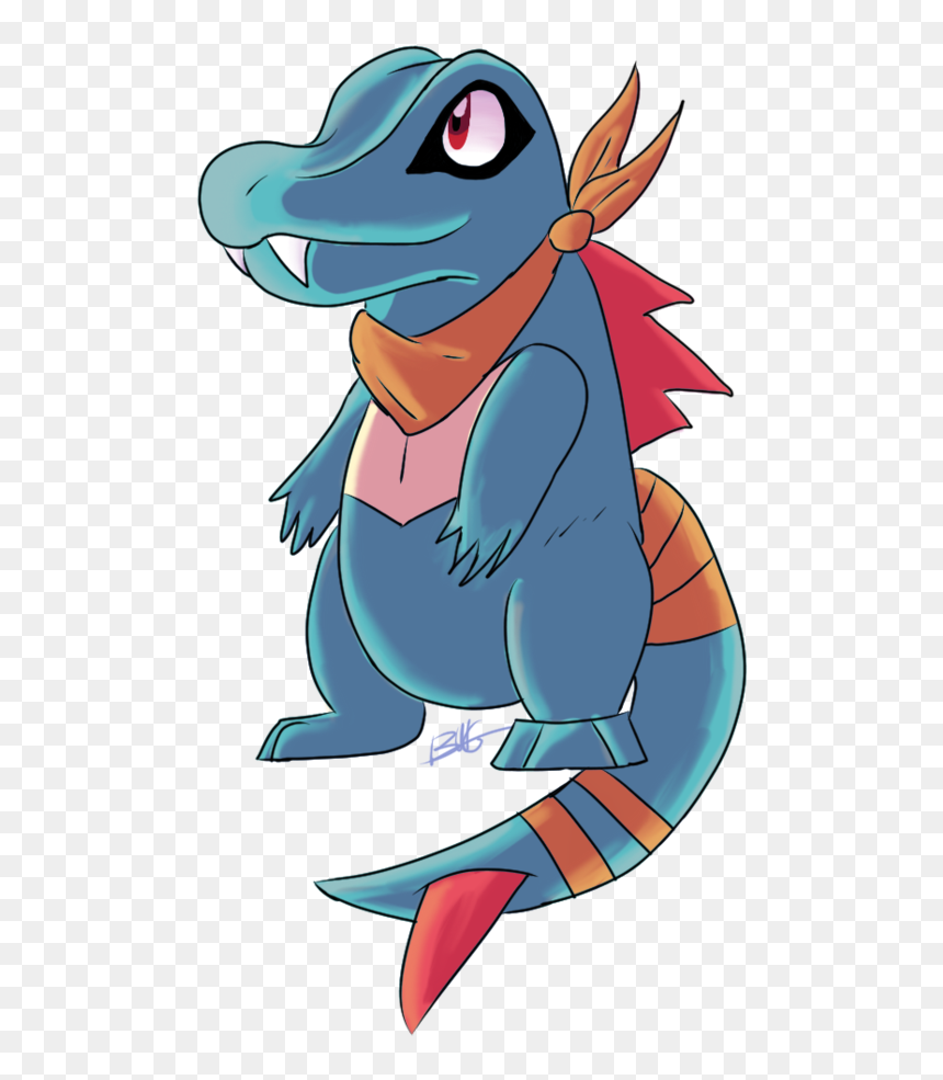 Pokemon Mystery Dungeon By Bluewarrior-cats - Pokemon Mystery Dungeon Totodile, HD Png Download - totodile png