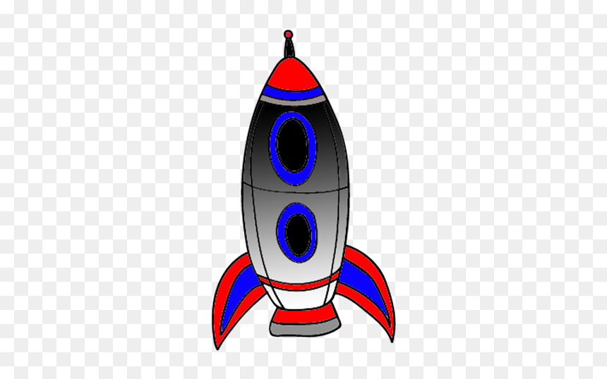 Cartoon, HD Png Download - rocketship png