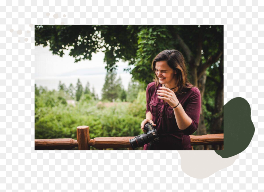 Evelyn Pace Wedding Photographer - Girl, HD Png Download - photographer png