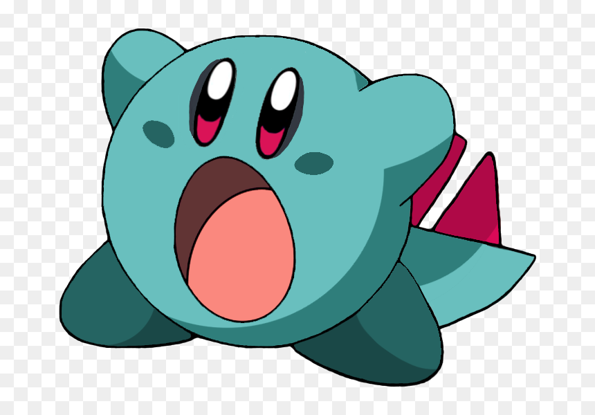 Totodile Kirby By Lelakaramela-d4c17uj - Cartoon, HD Png Download - totodile png
