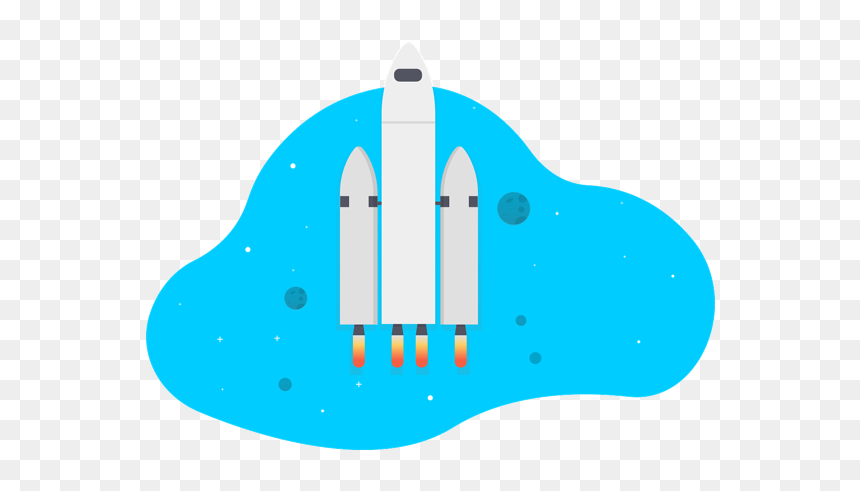 Outer Space, HD Png Download - rocketship png