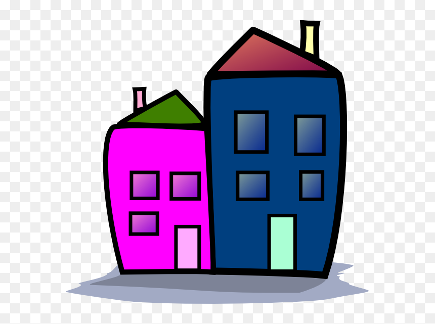 New Building Clip Art At Clker - Buildings Clipart, HD Png Download - office building vector png