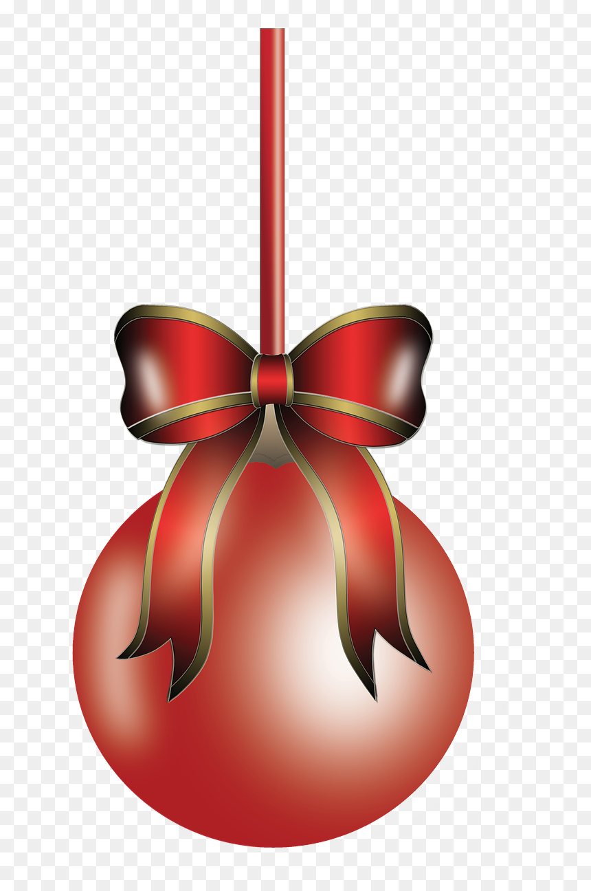 Christmas Day, HD Png Download - red ornament png