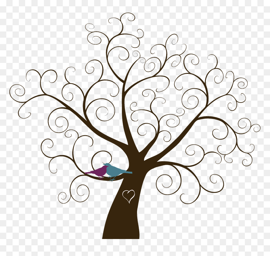Resultado De Imagen De Arbol Dibujado Ramas - Simple Drawing Of Trees, HD Png Download - ramas png