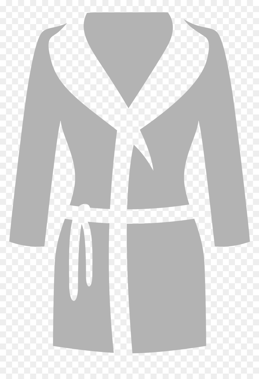 Bathrobe Png - Trench Coat, Transparent Png - robe png