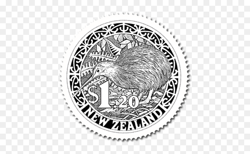 New Zealand Stamps, HD Png Download - round stamp png