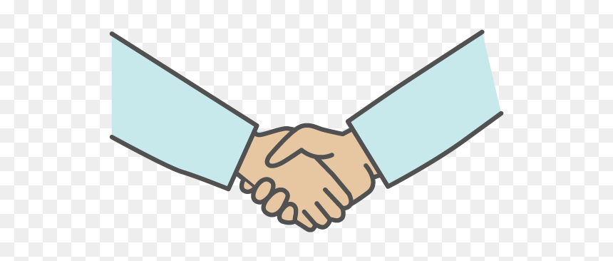 Hand, HD Png Download - handshake icon png