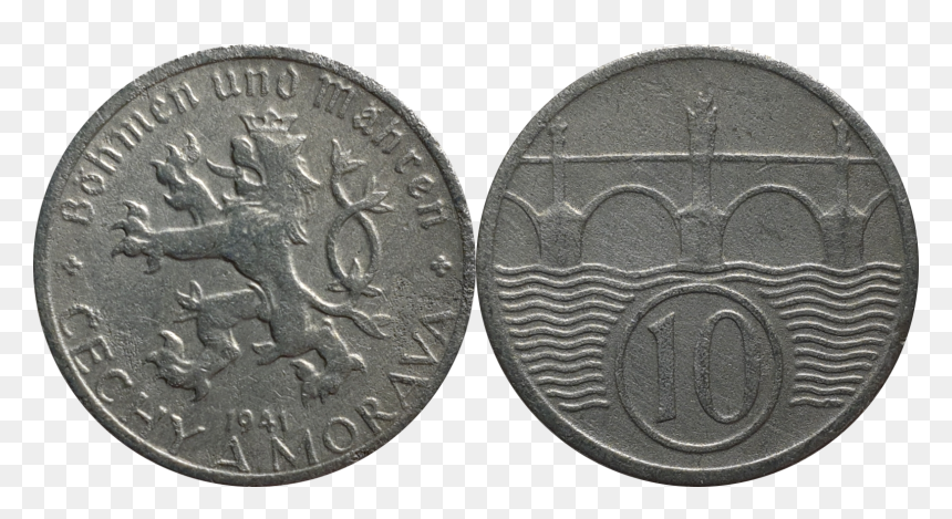10 Haleru Cek - Aelia Coin, HD Png Download - money .png