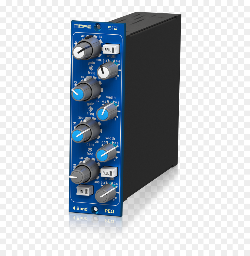 Midas Parametric Equaliser 512 V2, HD Png Download - equalizer png