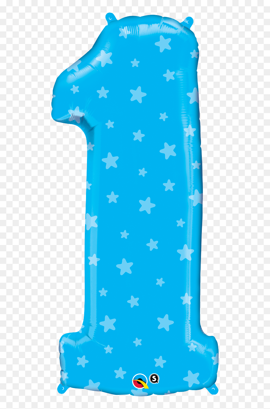 Balloon Super Shape Foil Number Prices Do Not Include - Kinderteppich Blau Rot Weiß, HD Png Download - 1st number png