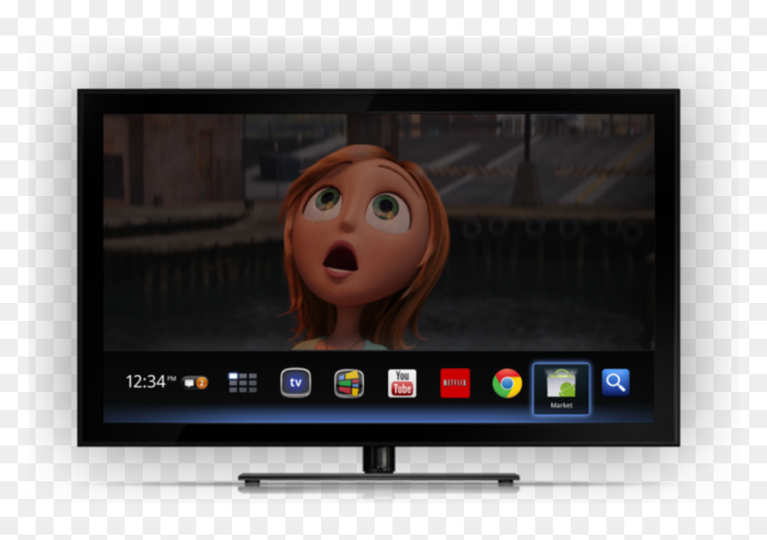 4 Kitkat Tipped To Have Big Tv Focus To Usher In "android - Google Tv, HD Png Download - android kitkat logo png