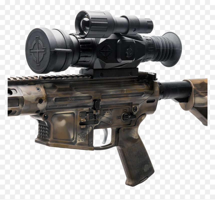 Sightmark Wraith Clipart , Png Download - Yö Kiikaritähtäin, Transparent Png - bo2 sniper png
