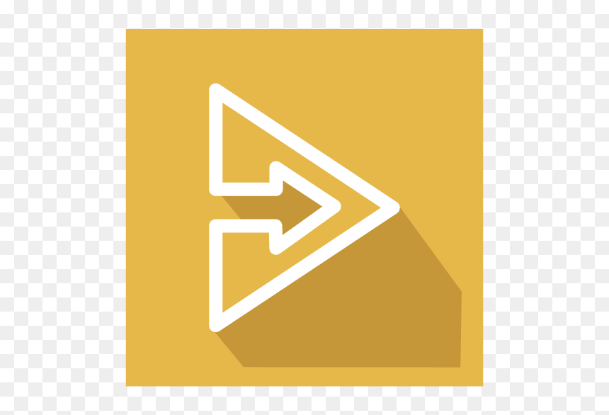 Rm Web Images Icon Arrow - Triangle, HD Png Download - orange arrow icon png