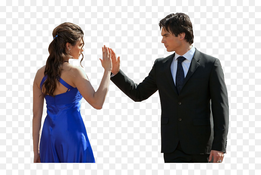 Damon And Elena Png, Transparent Png - candice accola png