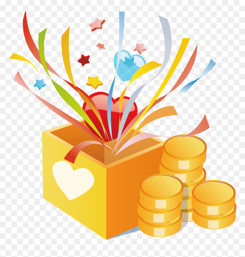 Candy Clipart Boxed - Gift Box Surprise Png, Transparent Png - candy clipart png