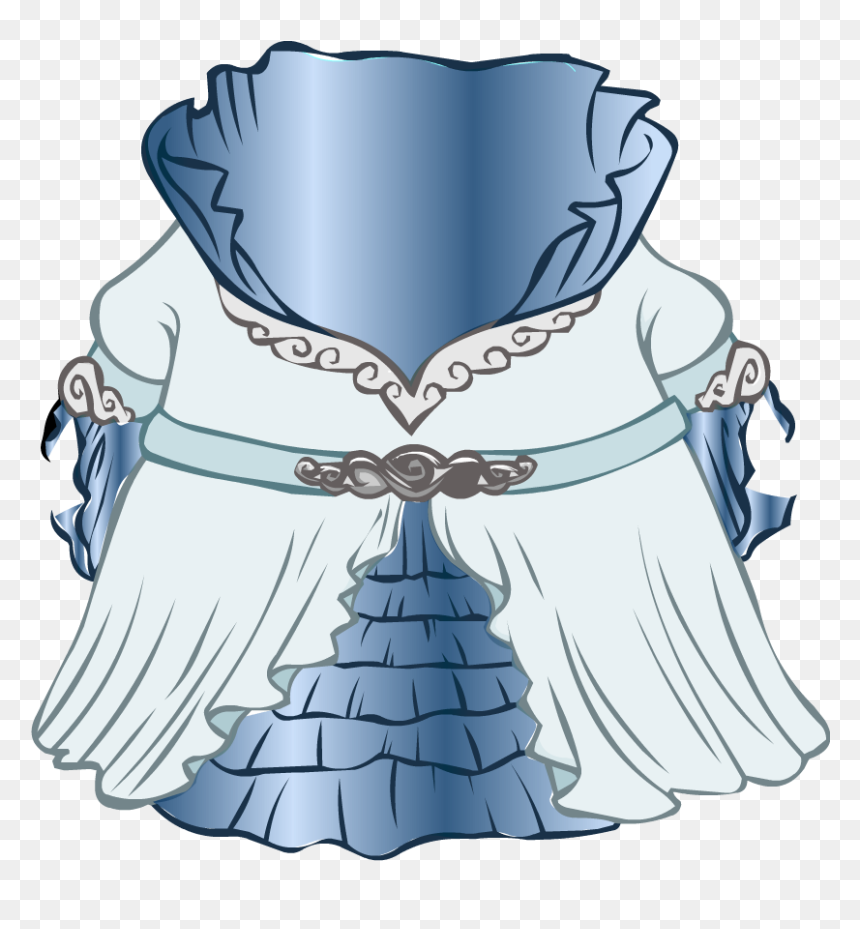Gown Clipart Queen Dress - Vestido Reina Png, Transparent Png - robe png