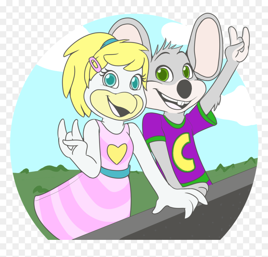 Punk Rock Pals - Chuck E Cheese X Helen Henny, HD Png Download - chuck e cheese png