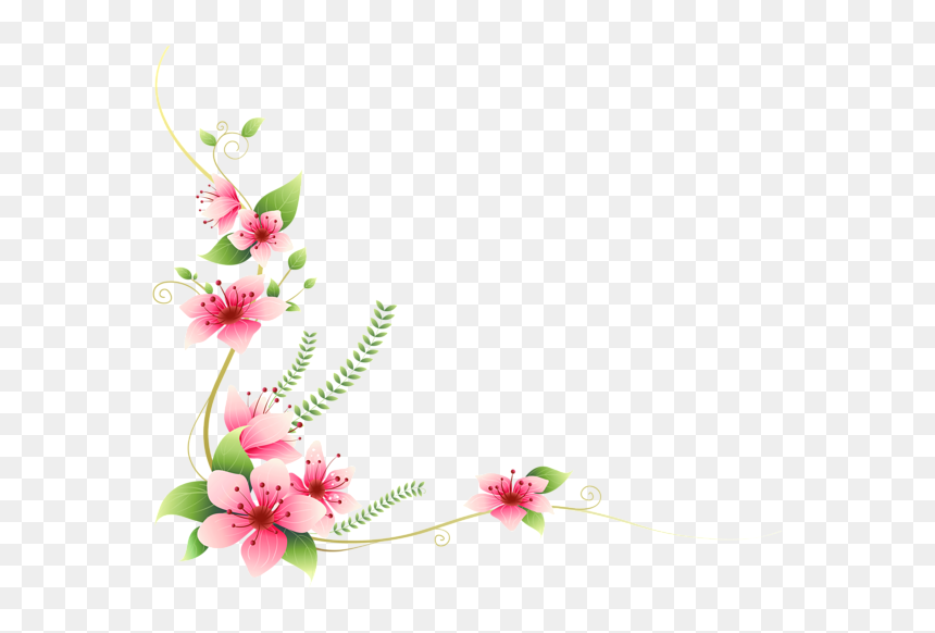 Transparent Flower Decoration Png, Png Download - calendar background designs png