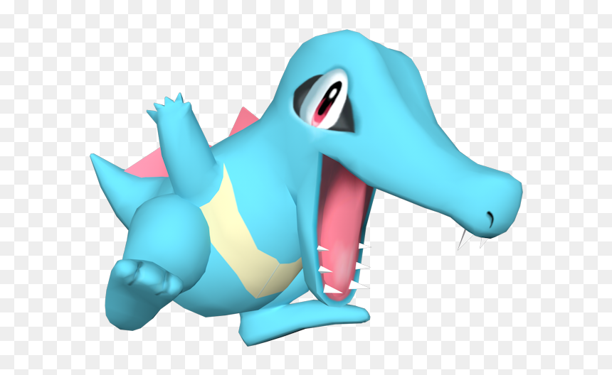 Download Zip Archive - Totodile Smash Bros, HD Png Download - totodile png