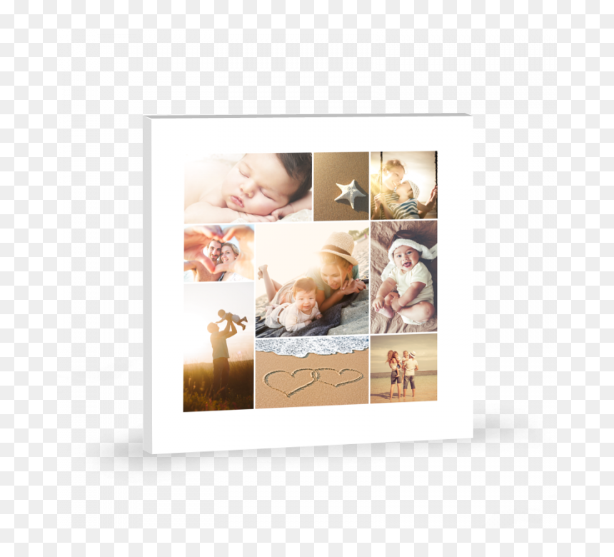 Multiple Photos - Collage, HD Png Download - blank collage frames png