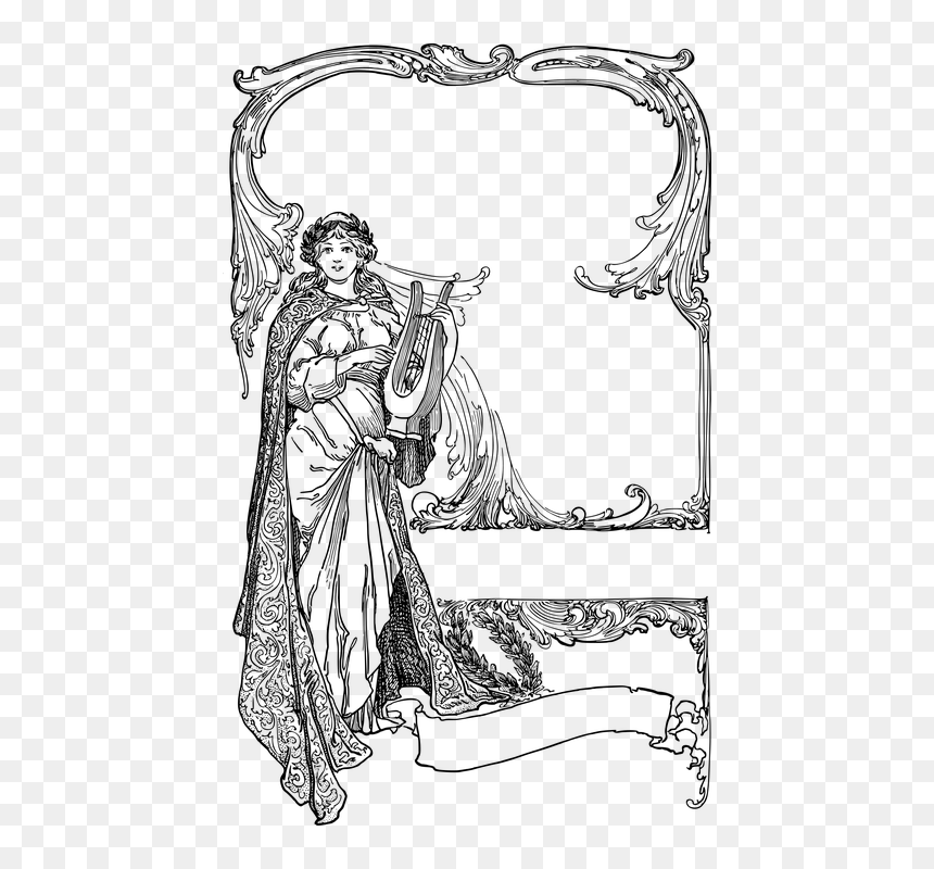 Der Ring Des Nibelungen Poster, HD Png Download - vintage border line png