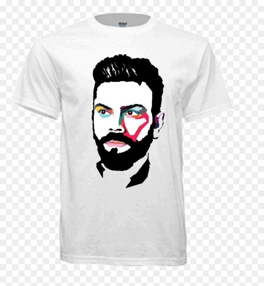 Virat Kohli Ipl Exclusive Tee - Virat Kohli Pic For T Shirt, HD Png Download - virat png