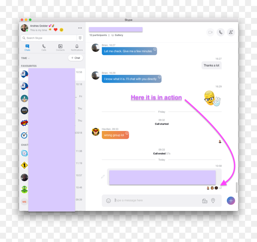 Screenshot, HD Png Download - skype icon png