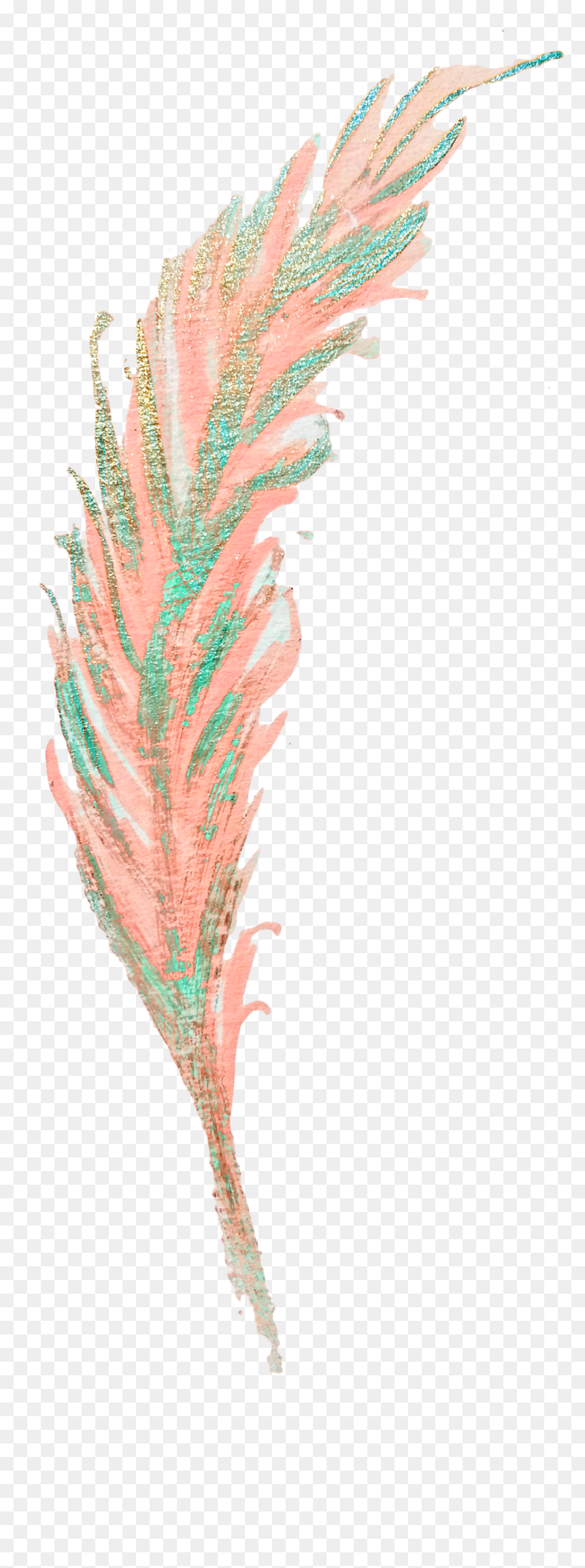 Clip Art, HD Png Download - peacock leaf png
