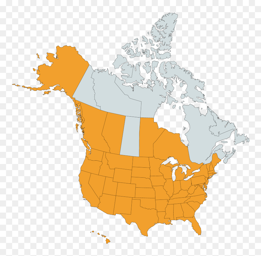 Licensed In All 50 States - Canada Red And Blue States, HD Png Download - office building vector png
