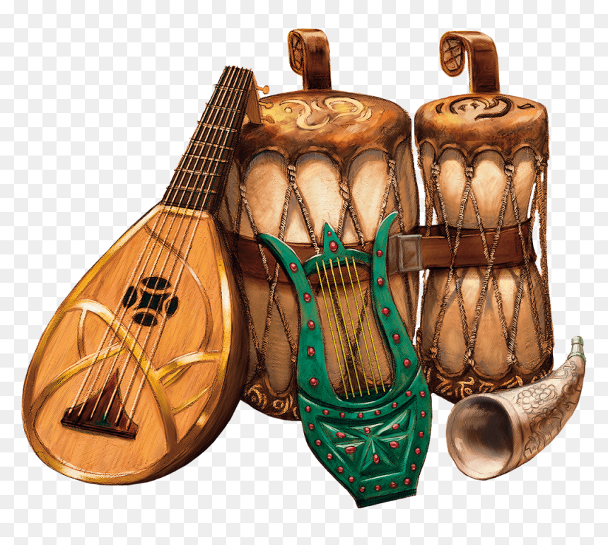 D&d Music, HD Png Download - indian music instruments png