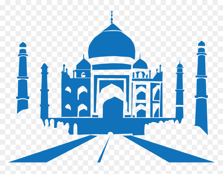 Taj Mahal Clip Art Png, Transparent Png - taj mahal icon png