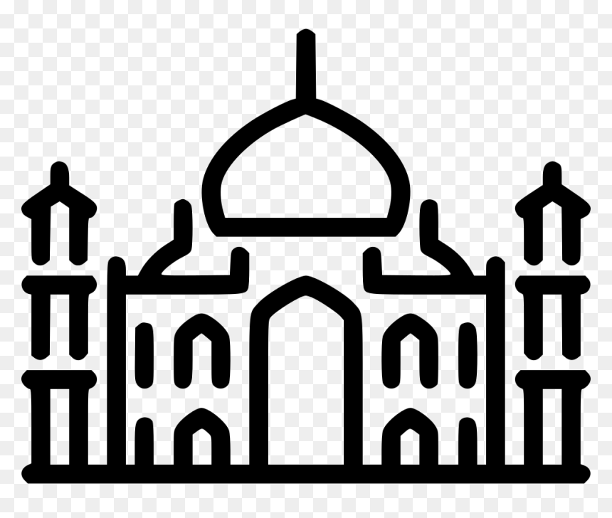Taj Mahal, HD Png Download - taj mahal icon png