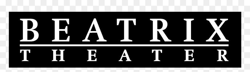 Beatrix Theater 01 Logo Black And White - Beatrix Theater, HD Png Download - theater png