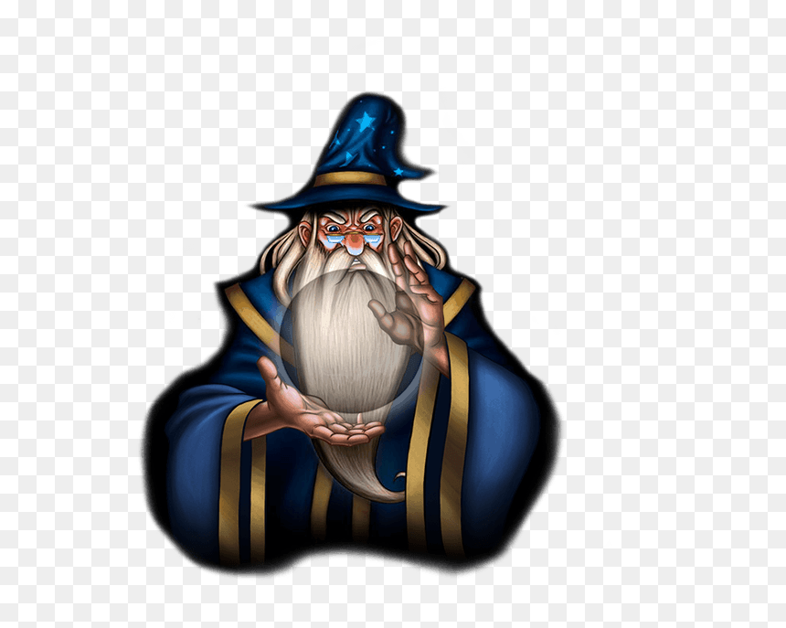 Wizard Bingo - Illustration, HD Png Download - wizard beard png