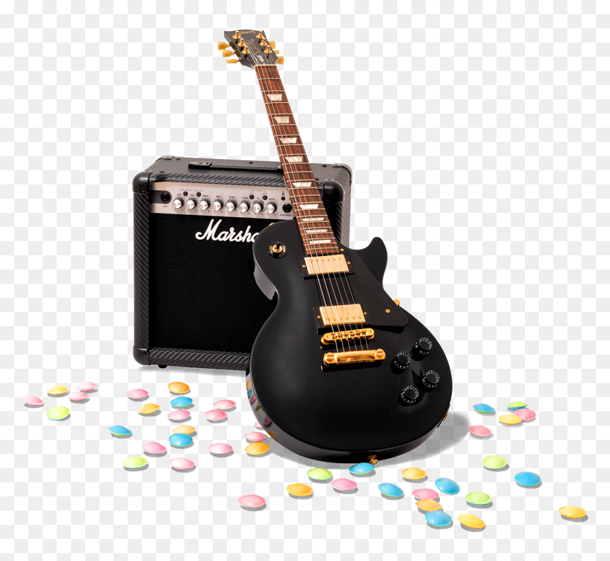 Electric Guitar, HD Png Download - indian music instruments png