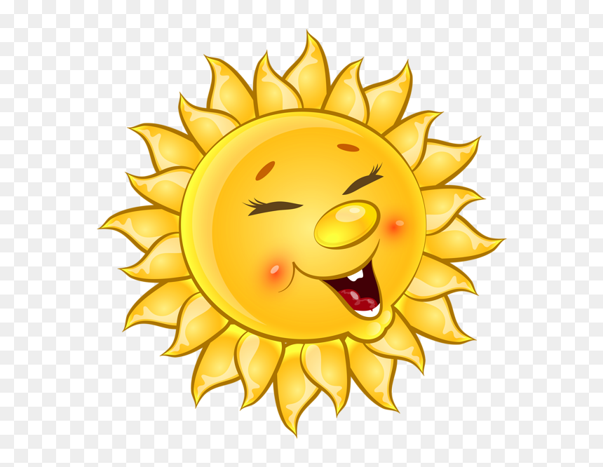 Sun Clipart For Kids Png Download Transparent Cute - Sun Cartoons Transparent, Png Download - sun clipart for kids png