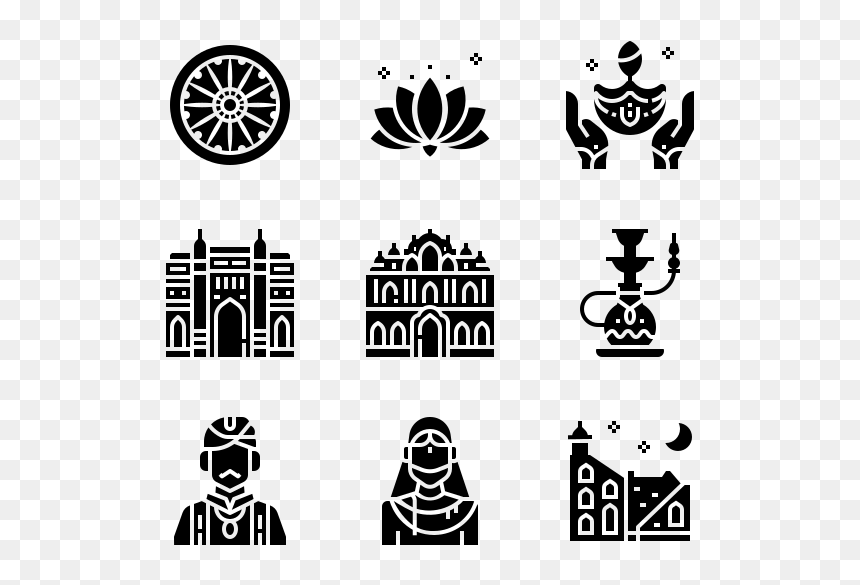 Clip Art, HD Png Download - taj mahal icon png