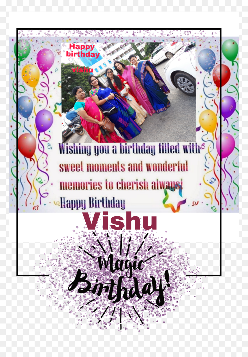 Birthday Wish Description, HD Png Download - happy vishu png