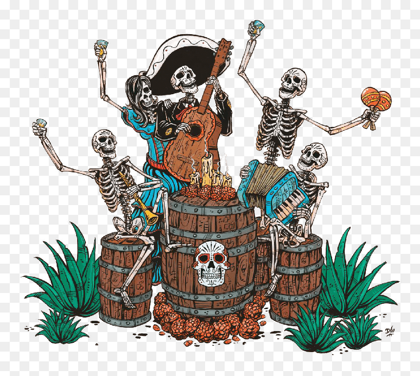 Illustration, HD Png Download - day of the dead png