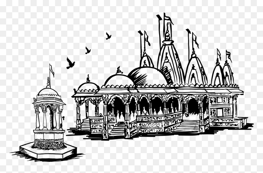 Swaminarayan Mandir Kalupur, HD Png Download - shree png