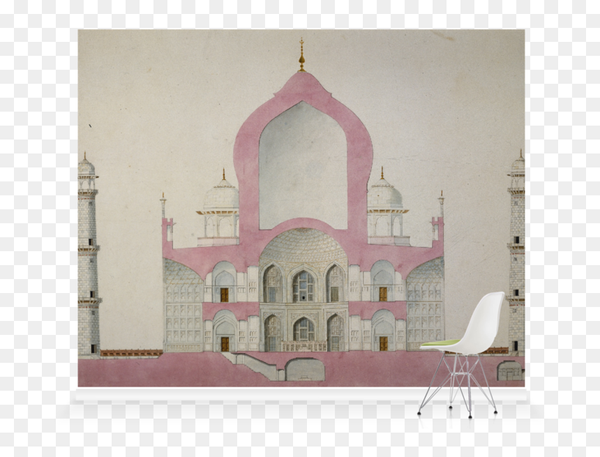 Mosque, HD Png Download - taj mahal icon png