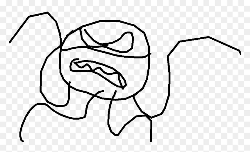 Line Art, HD Png Download - slither.io png