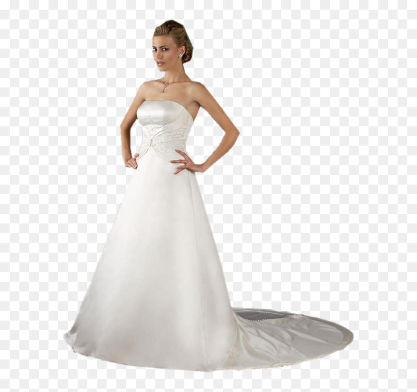Robe De Mariée Png, Transparent Png - robe png