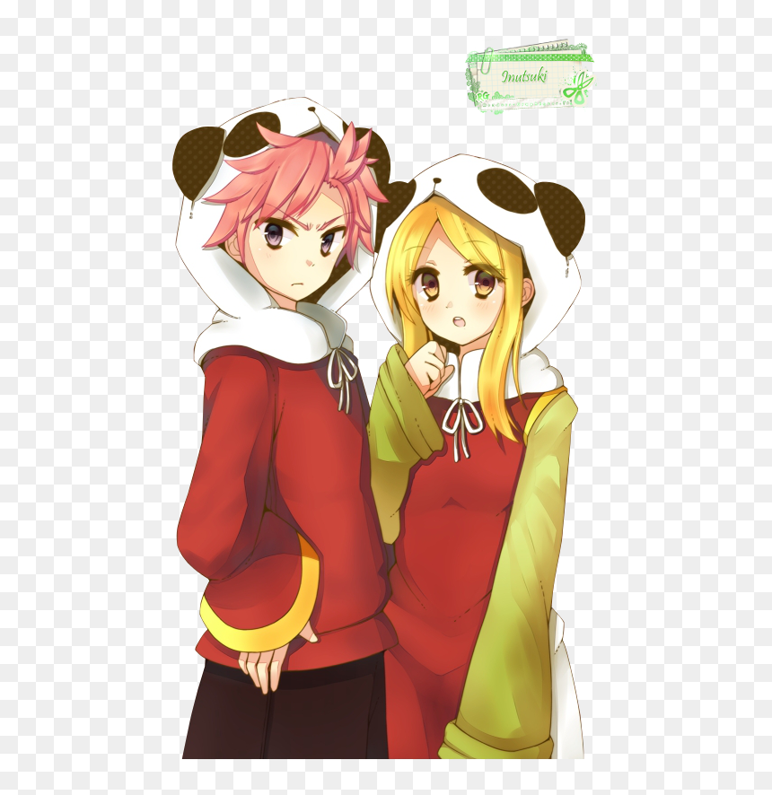 Hinh Nen Natsu Va Lucy, HD Png Download - natsu dragneel png