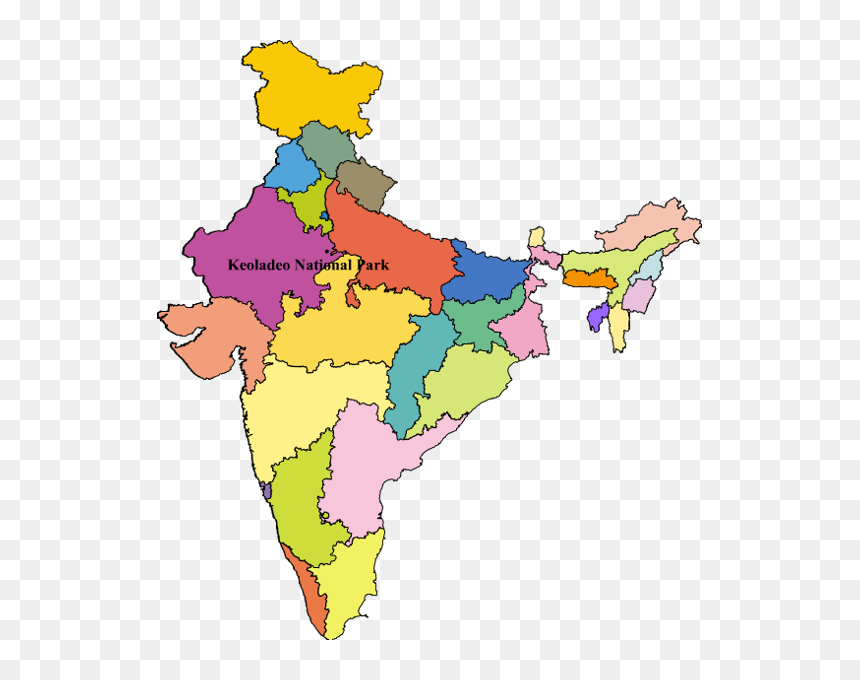 Would Like To Know Where The National Park Keoladeo - Keoladeo National Park On Map, HD Png Download - india map png image