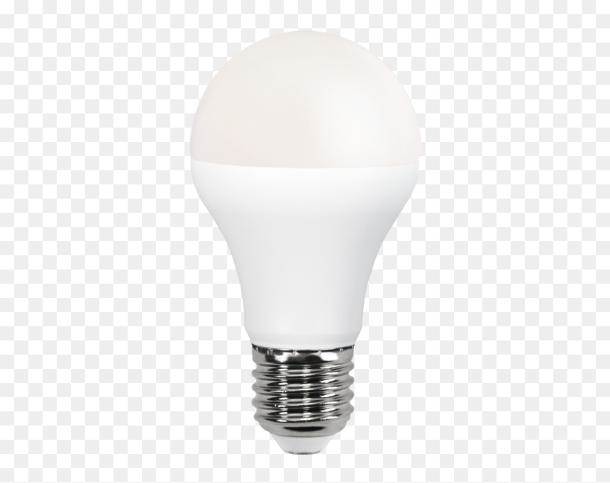 Led Lamp E27 A60 Opaque Basic - Led Bulb E27 Png, Transparent Png - led bulbs png