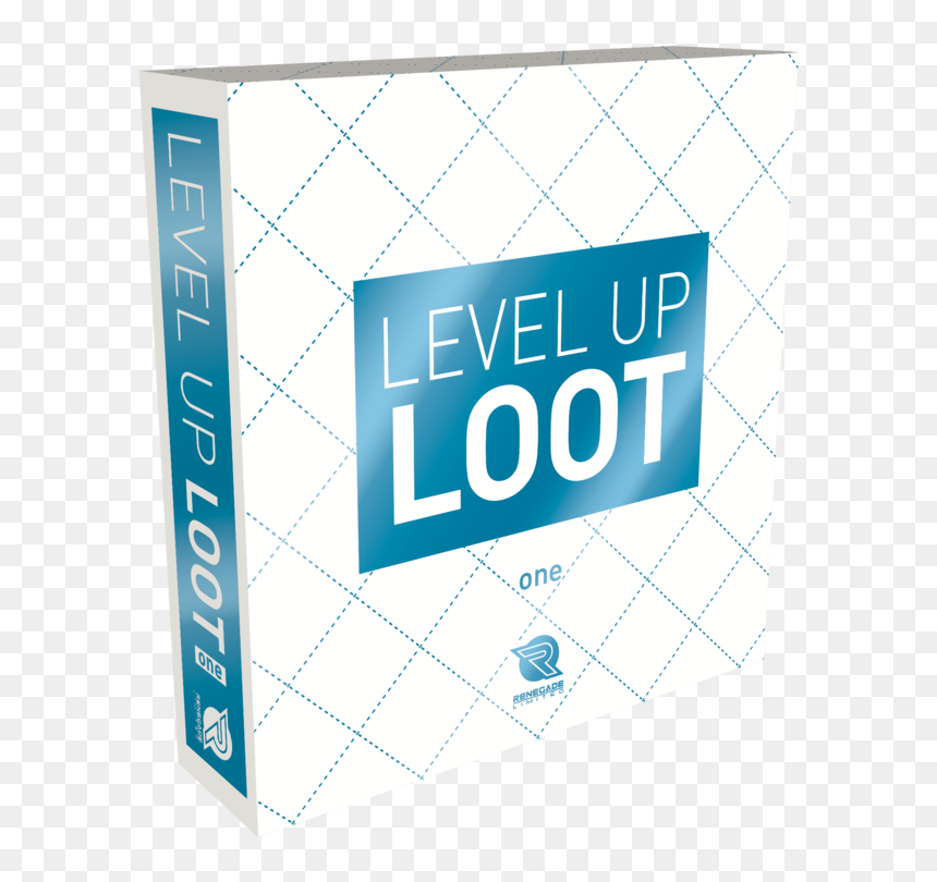 Level Up Loot 1 3d Cmyk - Graphic Design, HD Png Download - level up png