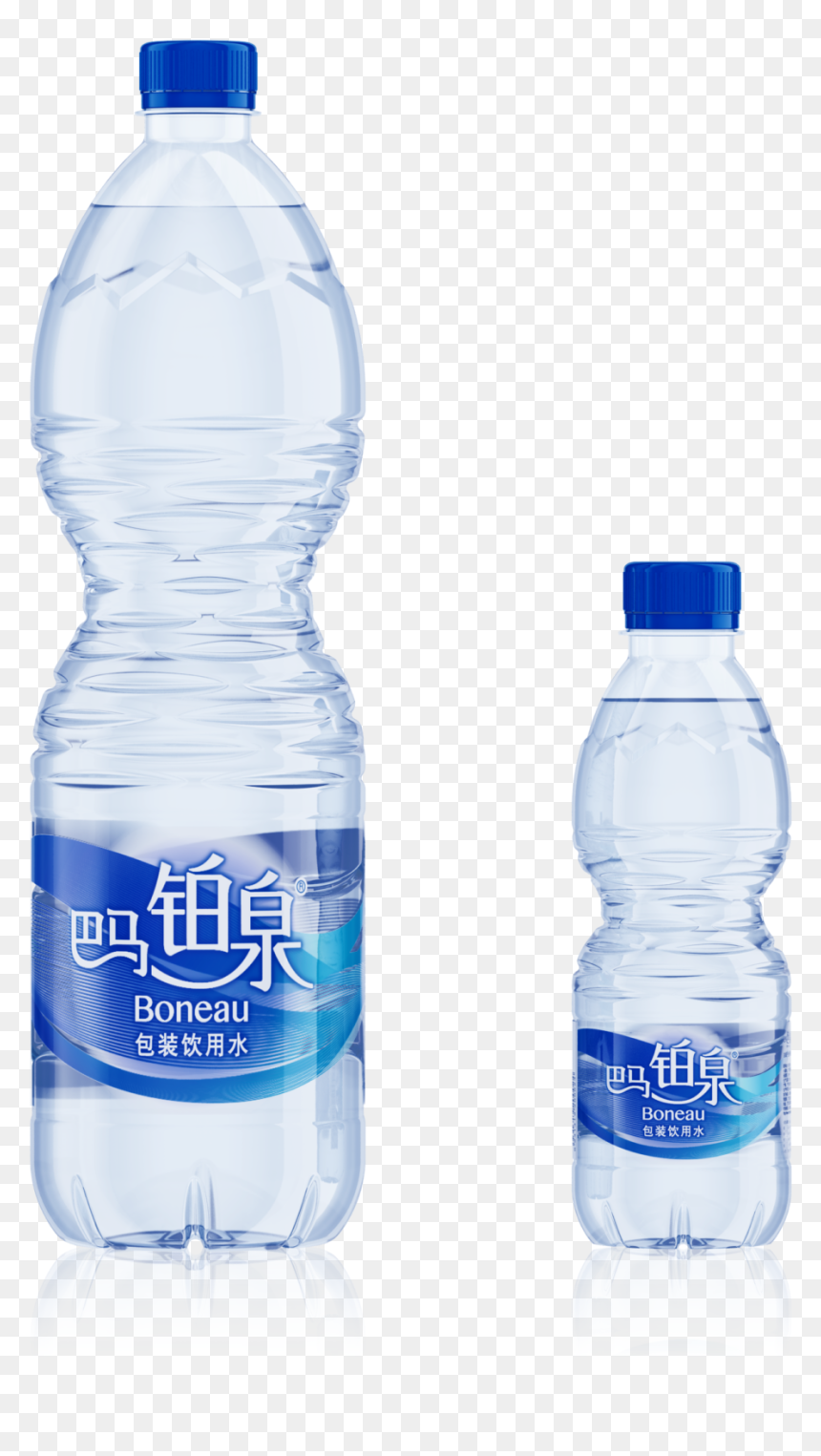 Bama Boneau Water Bottle - Single Pet Bottle, HD Png Download - mineral water bottle png