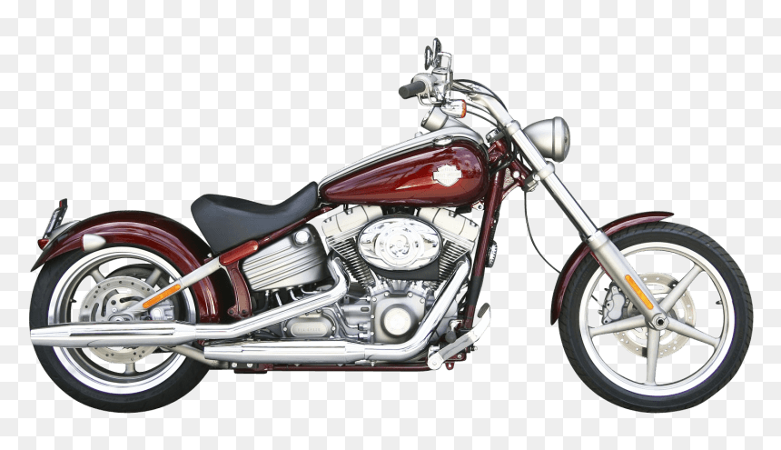 Red Png Free Images - 2009 Harley Davidson Rocker, Transparent Png - harley davidson bike png